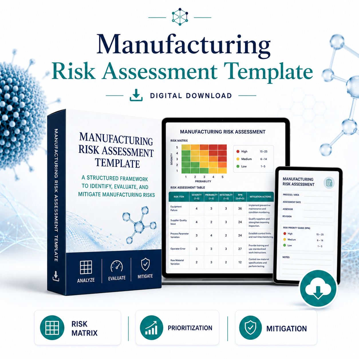 Manufacturing Risk Assessment Template