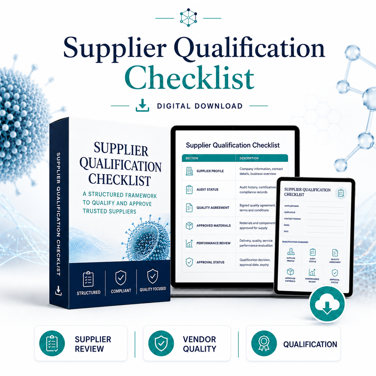 Supplier Qualification Checklist