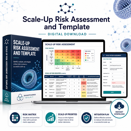 Scale-Up Risk Assessment and Template