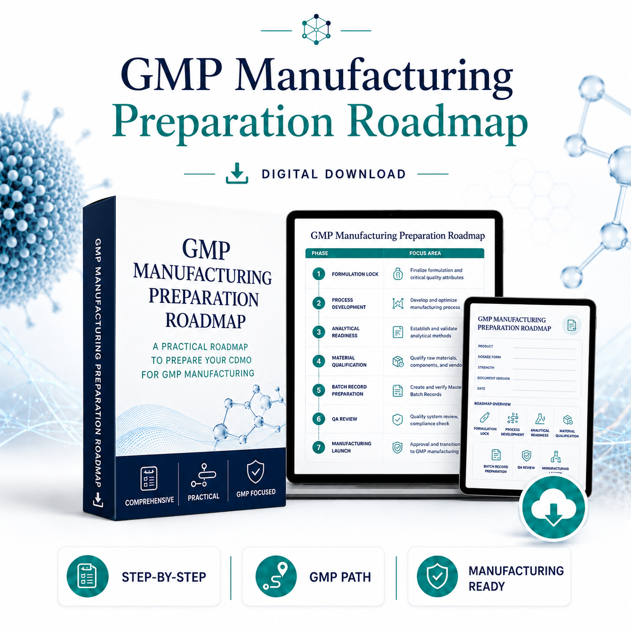 GMP Manufacturing Preparation Roadmap